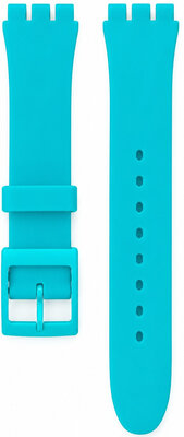 Szilikon óraszíj Ricardo Barletta 19mm (kompatibilis Swatch), türkiz