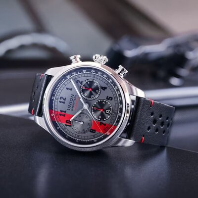 Union Glashütte Belisar Chronograph D009.427.16.082.09 Speedster 2024 Limited Edition 388pcs (+ pótszíj)