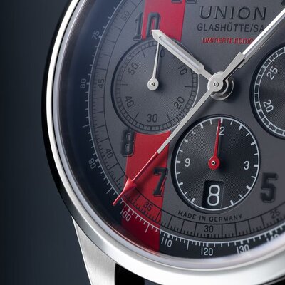 Union Glashütte Belisar Chronograph D009.427.16.082.09 Speedster 2024 Limited Edition 388pcs (+ pótszíj)