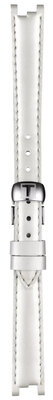 Bőrszíj Tissot T852.036.540 12mm, fehér