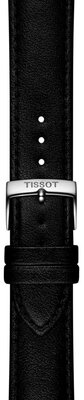 Bőrszíj Tissot T852.050.321 20mm, fekete, vegan, Quick Release