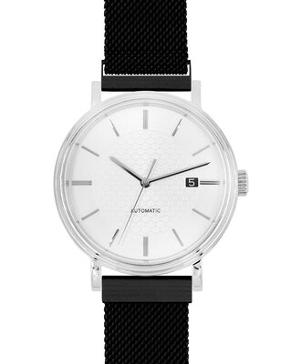 Acél csat Hirsch Milanaise L 30161450-5, fekete, mágneses, hossz L, Quick Release