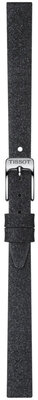 Szintetikus óraszíj Tissot T852.048.076 9mm, fekete, Quick Release