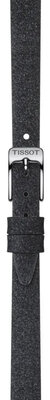 Szintetikus óraszíj Tissot T852.048.076 9mm, fekete, Quick Release