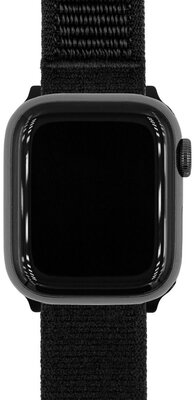 Textil szíj Hirsch Velcro L 41409050-5, fekete, tépőzár, hossz L, Quick Release