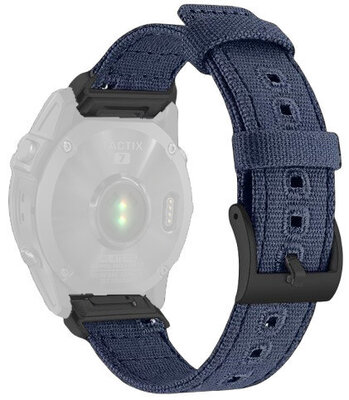 Nylon pánt Ricardo 26mm (pro Garmin Fenix 8/7X/6X (51mm), Tactix aj.), kék V3, QuickFit
