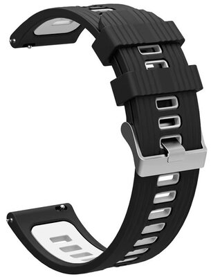 Szilikon pánt Ricardo 22mm (pro Garmin Fenix 8/7/6 (47mm), Epix 2 aj.), fekete V3, Quick Release