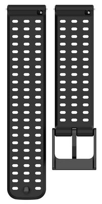 Szilikon pánt Ricardo 22mm (pro Suunto 9 Peak, Race, Vertical), fekete, Quick Release