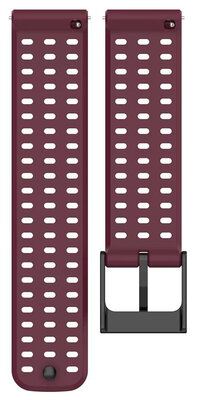 Szilikon pánt Ricardo 22mm (pro Suunto 9 Peak, Race, Vertical), piros V1, Quick Release