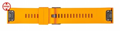 szilikon óraszíj Ricardo Livigno 26mm, Orange, QuickFit