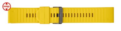 Szilikon óraszíj Ricardo Livigno 26mm, Yellow, QuickFit