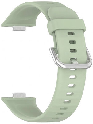 Szilikon óraszíj Ricardo Lavarone (kompatibilis Huawei Watch Fit 3, 4, 4 Pro, 5, 5 Pro), Light Green