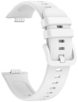 Szilikon óraszíj Ricardo Lavarone (kompatibilis Huawei Watch Fit 3, 4, 4 Pro, 5, 5 Pro), White