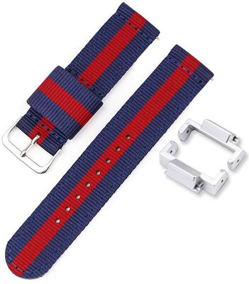 Textil pánt Ricardo 16mm (pro Casio G-Shock GA-2100/GA-2110, DW-5600, GW-6900), színes V4, NATO, + adapter