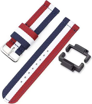 Ricardo 16mm textil szíj (Casio G-Shock GA-2100/GA-2110, DW-5600, GW-6900), V5 színű, NATO, + adapter