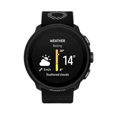 Suunto Run All Black (textil szíj)