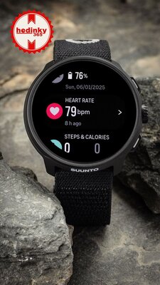 Suunto Run All Black (szövet óraszíj)