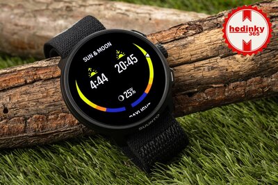 Suunto Run All Black (szövet óraszíj)