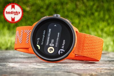 Suunto Run Coral Orange (szövet óraszíj)
