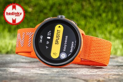 Suunto Run Coral Orange (szövet óraszíj)