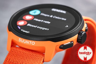 Suunto Run Coral Orange (szövet óraszíj)