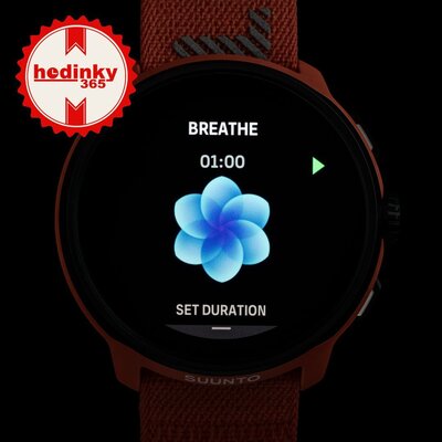 Suunto Run Coral Orange (szövet óraszíj)