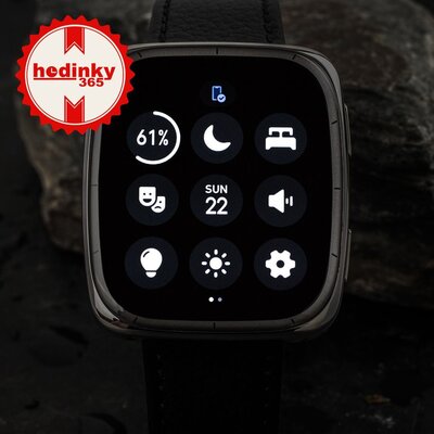 Amazfit Active 2 (Square) Black Leather (+pótszíj)
