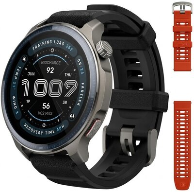 Amazfit Balance 2 Black (+ pótszíj)
