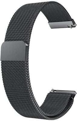 Ricardo acél karkötő 20mm (Garmin Fenix 8/7S/6S (43mm), stb. számára), szürke, QuickFit
