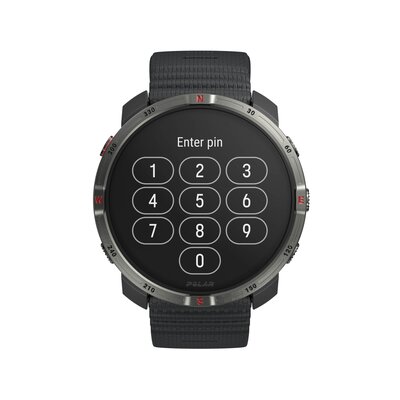 Polar Grit X2 Night Black, méret S-L