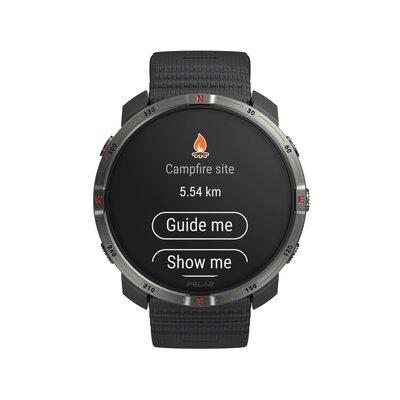 Polar Grit X2 Night Black, méret S-L