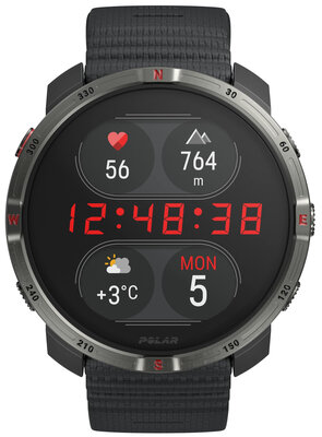Polar Grit X2 Night Black, méret S-L