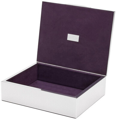 Óradoboz Wolf Silver 190001