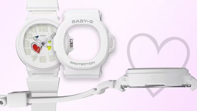 Casio Baby-G BGA-10-6AER Playful Hearts Series