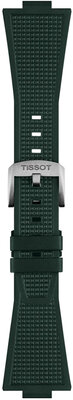 Gumiszíj Tissot T852.050.987 (modell esetében Tissot PRX 40mm), zöld