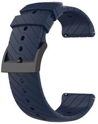 Szilikon pánt Ricardo 24mm (pro Suunto), kék, Quick Release