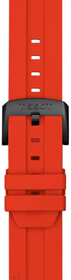 Szilikon pánt Tissot T852.048.933 22mm, piros