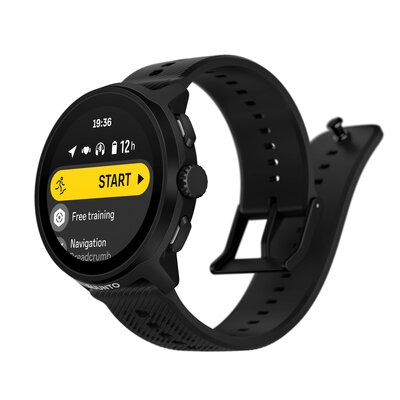 Suunto Run All Black (szilikon szíj)