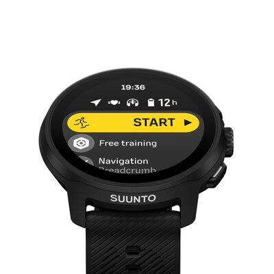 Suunto Run All Black (szilikon szíj)