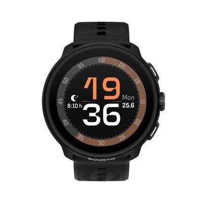 Suunto Run All Black (szilikon szíj)