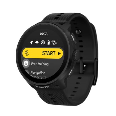 Suunto Run All Black (szilikon szíj)