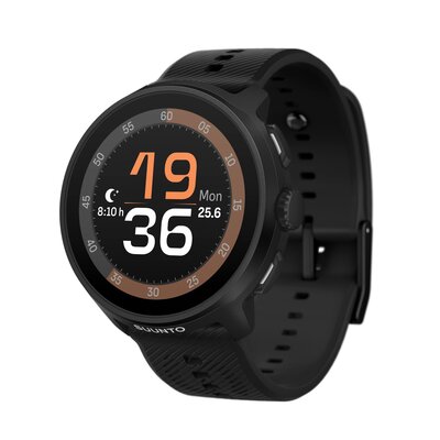 Suunto Run All Black (szilikon szíj)