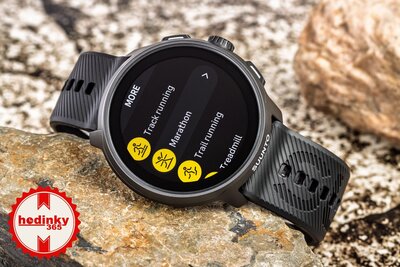Suunto Run All Black (szilikon óraszíj)