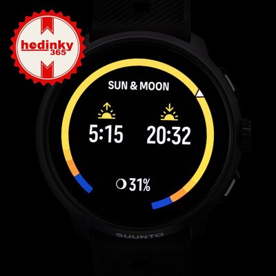 Suunto Run All Black (szilikon óraszíj)