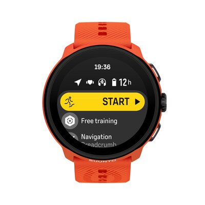 Suunto Run Coral Orange (szilikon szíj)