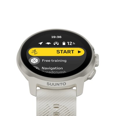 Suunto Run Frost Gray (szilikon szíj)