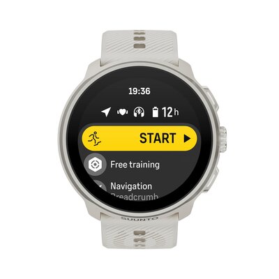 Suunto Run Frost Gray (szilikon szíj)