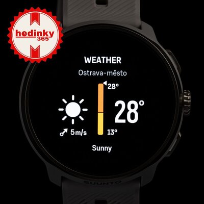Suunto Run Frost Gray (szilikon óraszíj)
