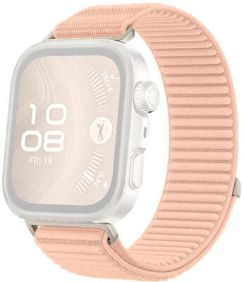 Nylon óraszíj Ricardo Frabosa (kompatibilis Huawei Watch Fit 3, 4, 4 Pro, 5, 5 Pro), Pink