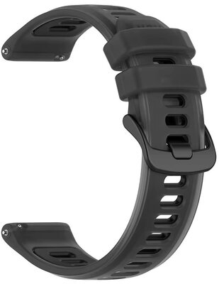 Szilikon pánt Ricardo 20mm (pro Garmin Forerunner 570 (42mm) aj.), fekete, Quick Release
